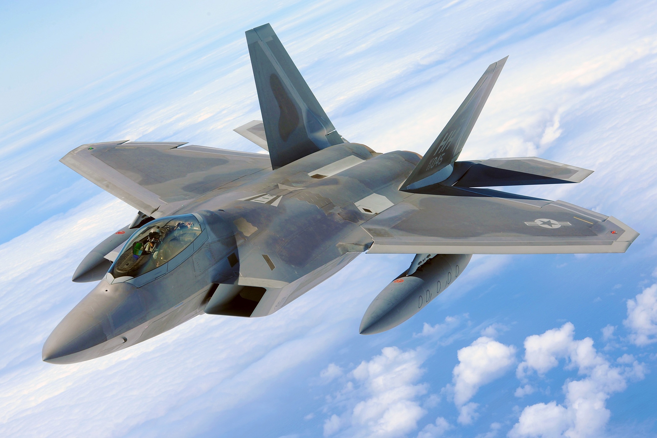 Kampfjet begleitet Boeing