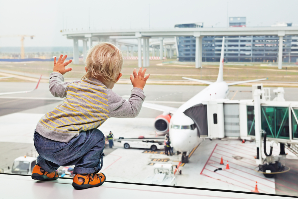Fliegen mit Kindern